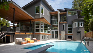 custom homes with pools Coquitlam, new house building Coquitlam