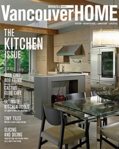 home renovation designer, kitchen renovations vancouver, Vancouver Home magazine cover