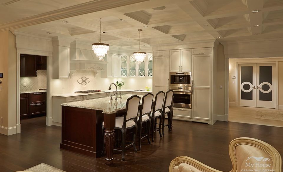 renovations with wok kitchens, French provincial style renovations