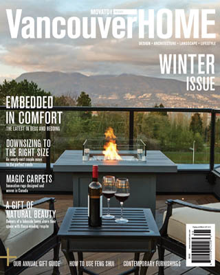 My House Design Build Vancouver Renovations - Cover of Vancouver Home Magazine, Winter Issue