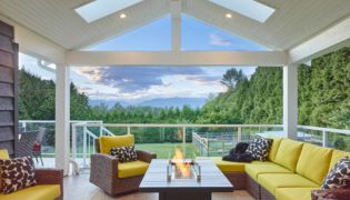 Large Covered Deck from Surrey Renovation