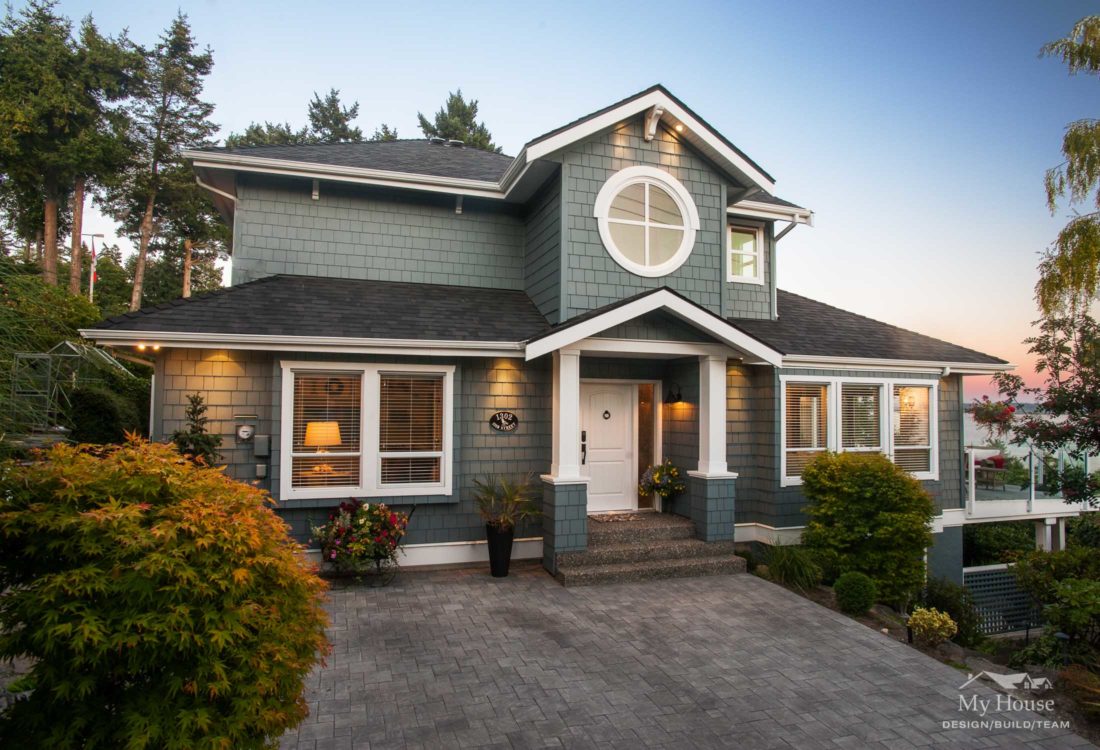 White Rock Exterior Home Renovation Ocean Bluff My