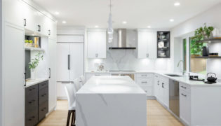 port moody kitchen renovations, kitchen renovation port moody, new white kitchens in renovations